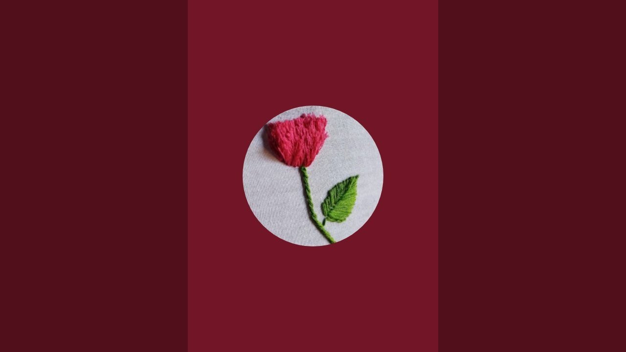 Anu Art & Creativity 🪡 is live easy embroidery 😍🪡