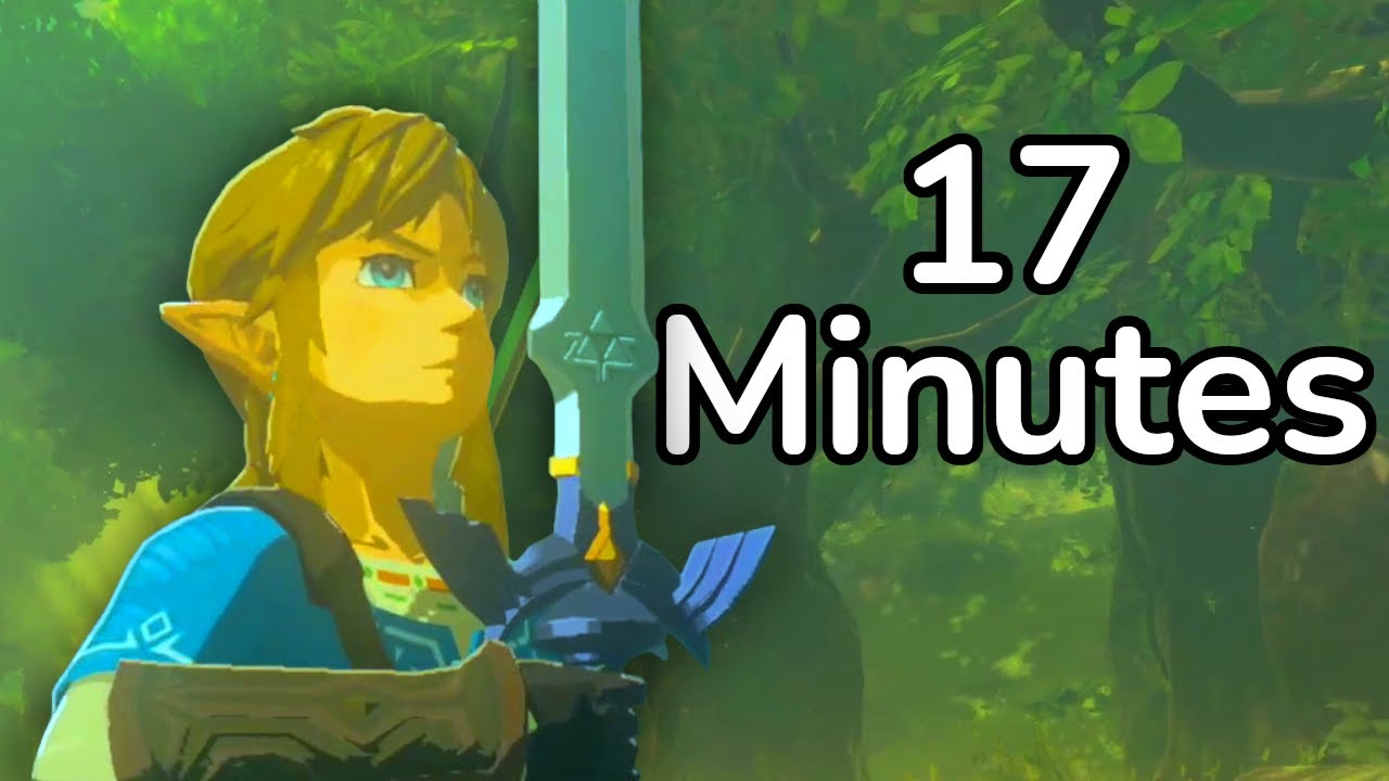 The Speedrun that gets Master Sword in 17 mins