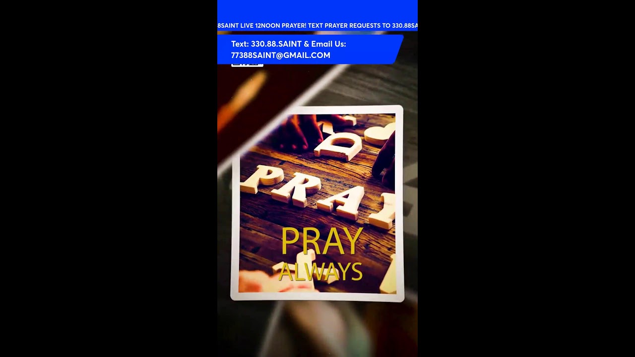 12NOON TUESDAY PRAYER 2-24-26 📱