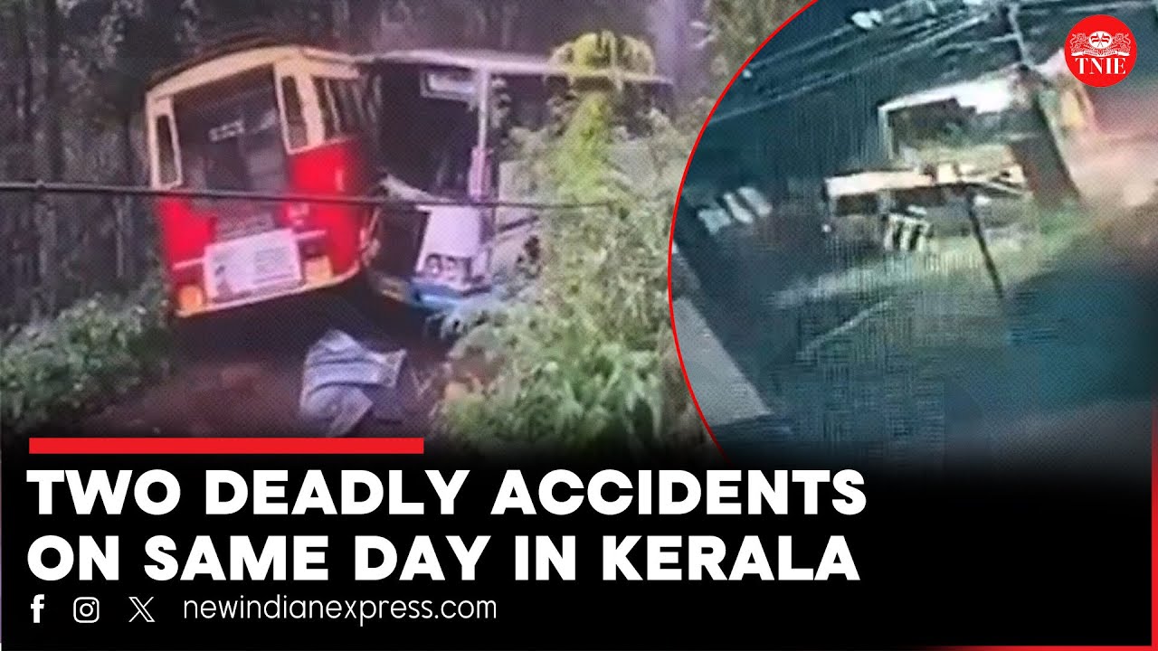 Kerala: 34 injured in KSRTC bus collision in Kannur, 5 MBBS students killed in Alappuzha crash