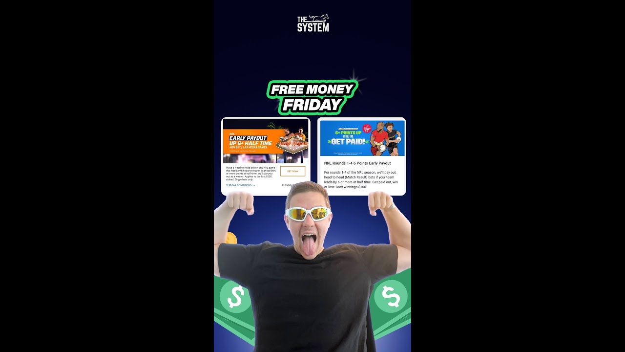 FREE MONEY FRIDAY - EARLY PAYOUT PROMO