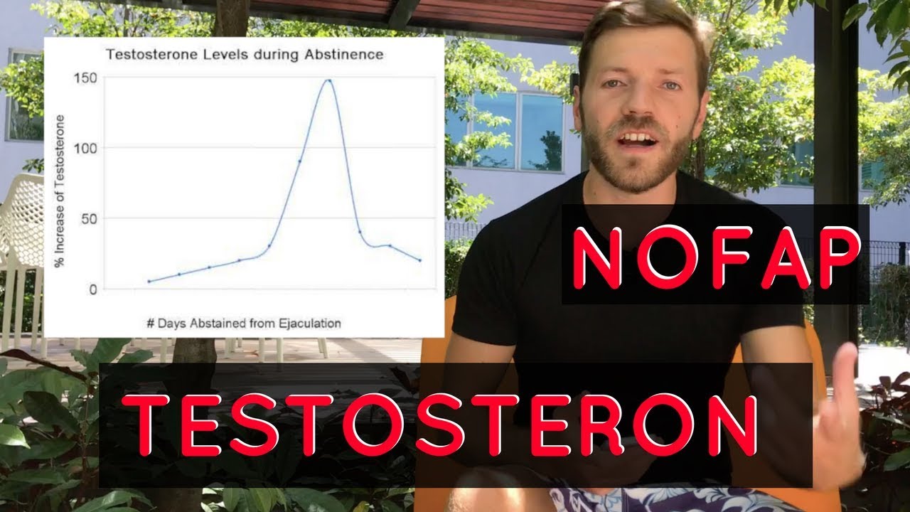 TESTOSTERON bei NoFap - Chartverlauf (Studie)(Deutsch)