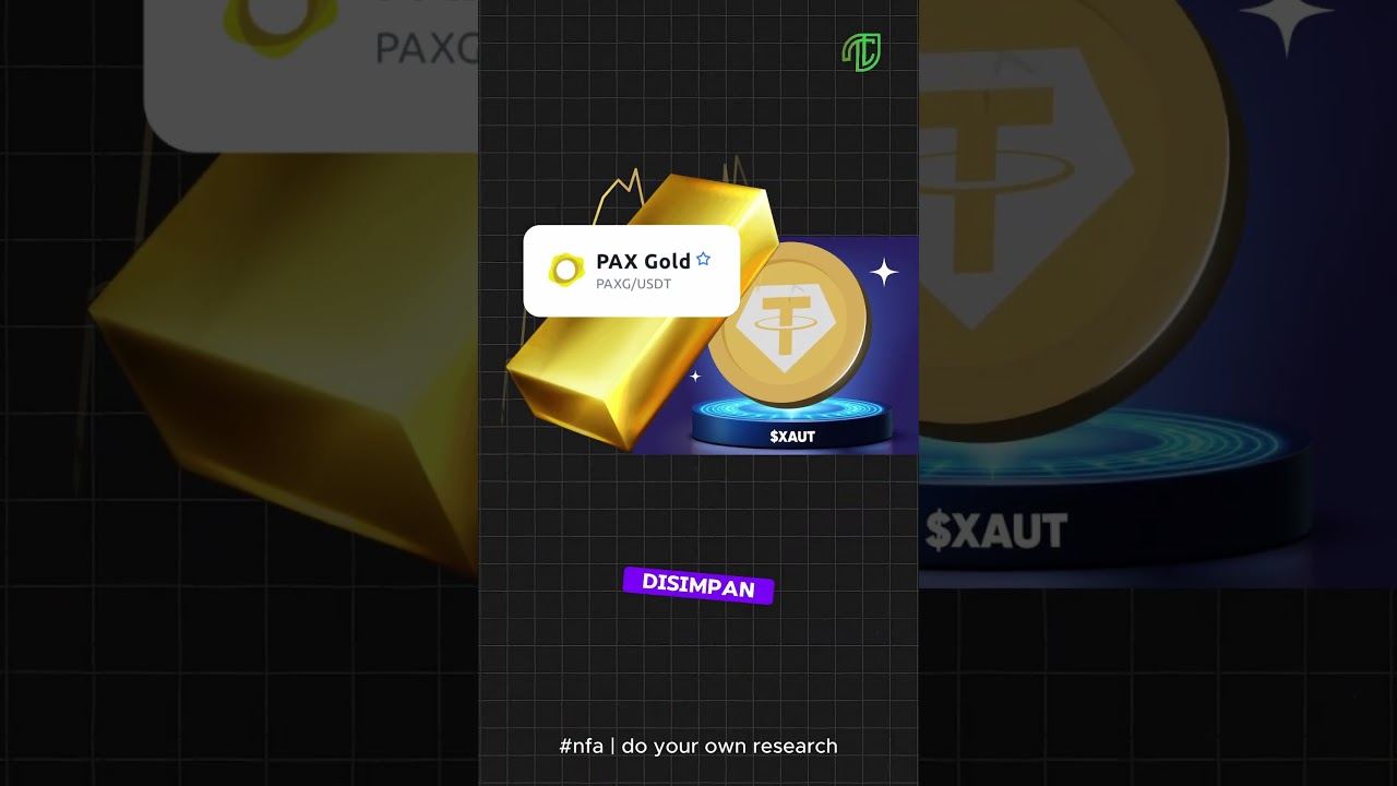 Cara Beli Emas Digital PAXG & XAUT di Indodax + Siapa yang Cocok Punya?