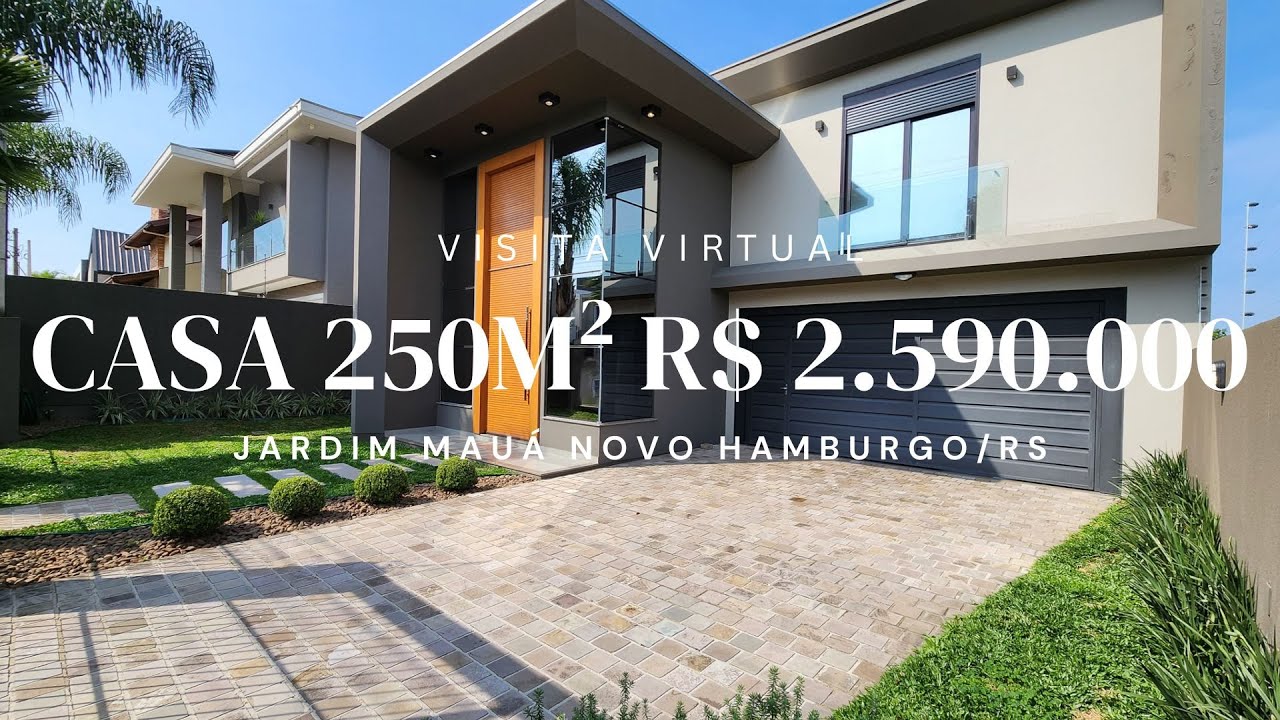 Casa de alto padrão no bairro Jardim Mauá em Novo Hamburgo/RS R$ 2.590.000