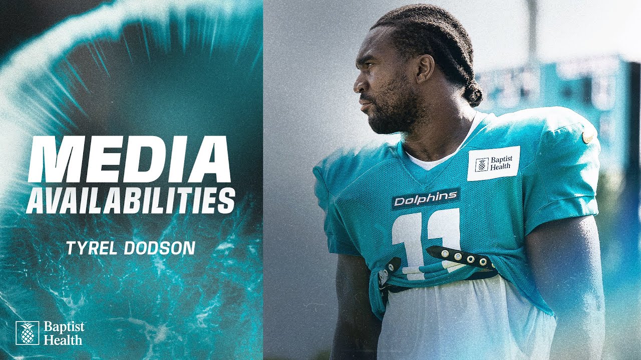 Tyrell Dodson meets with the media | Miami Dolphins