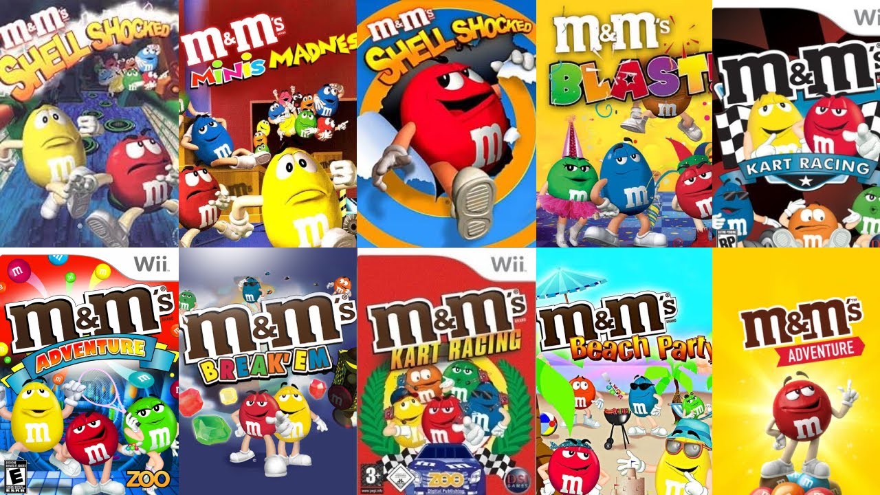 Evolution of M&M’s Games (1996–2022)