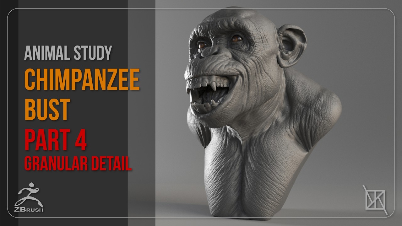 ZBrush ChimpPortrait 04