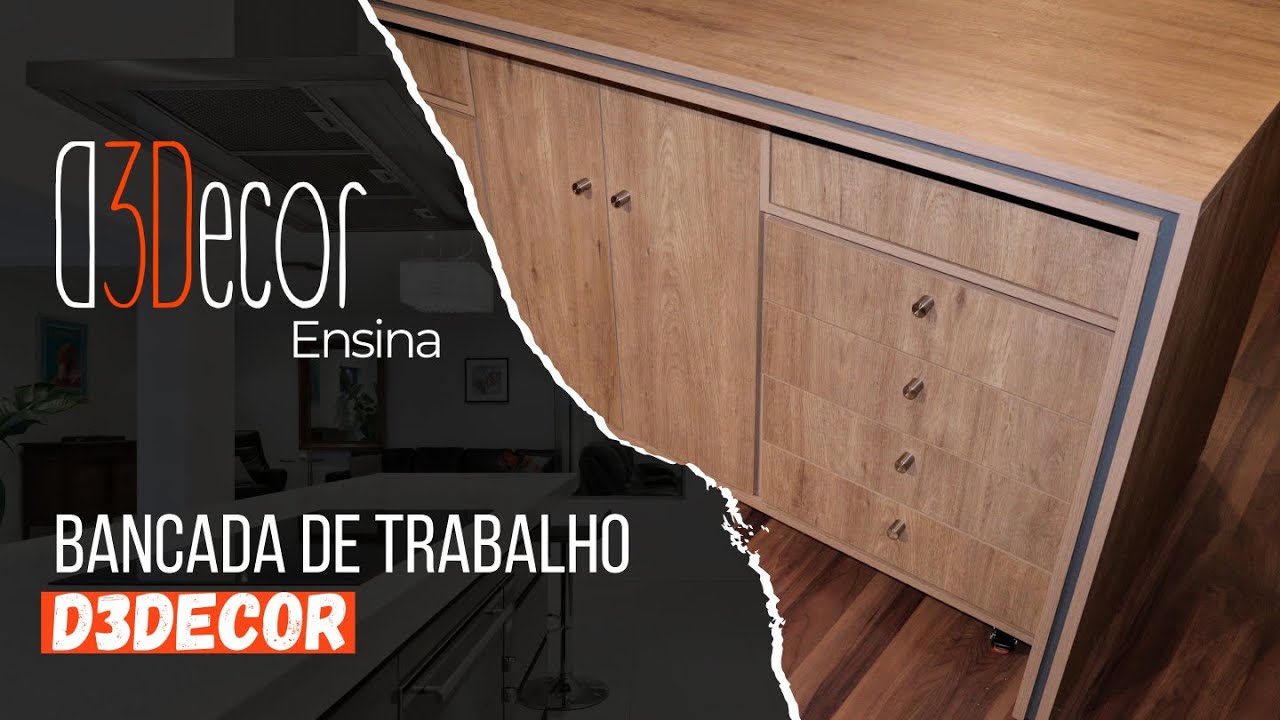 D3DECOR ENSINA: COMO É A BANCADA PARA MONTAGEM DE MÓVEIS DA D3DECOR