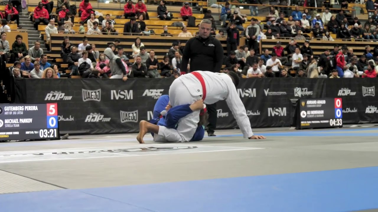 Gutember Pereira - Primeira luta como atleta da AOJ