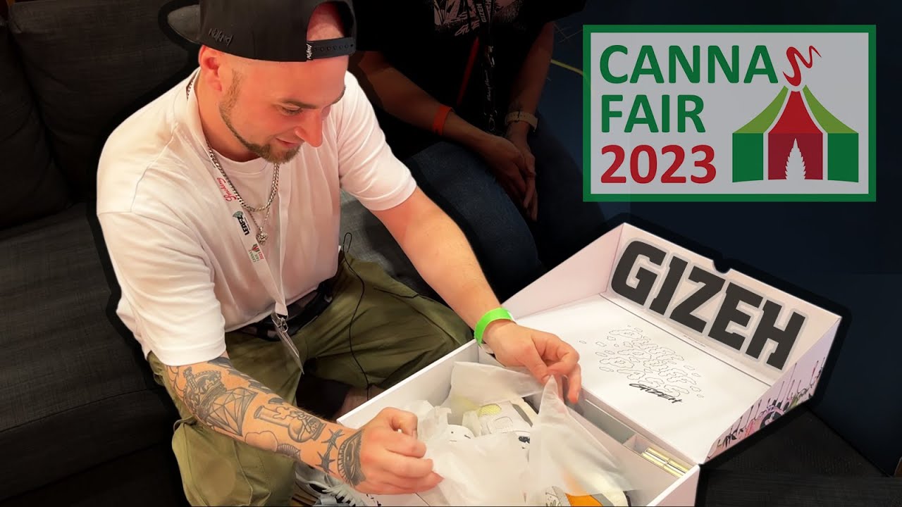 CANNAFAIR 2023 | Unglaubliches Geschenk von GIZEH | Freitag auf der Cannabis Messe