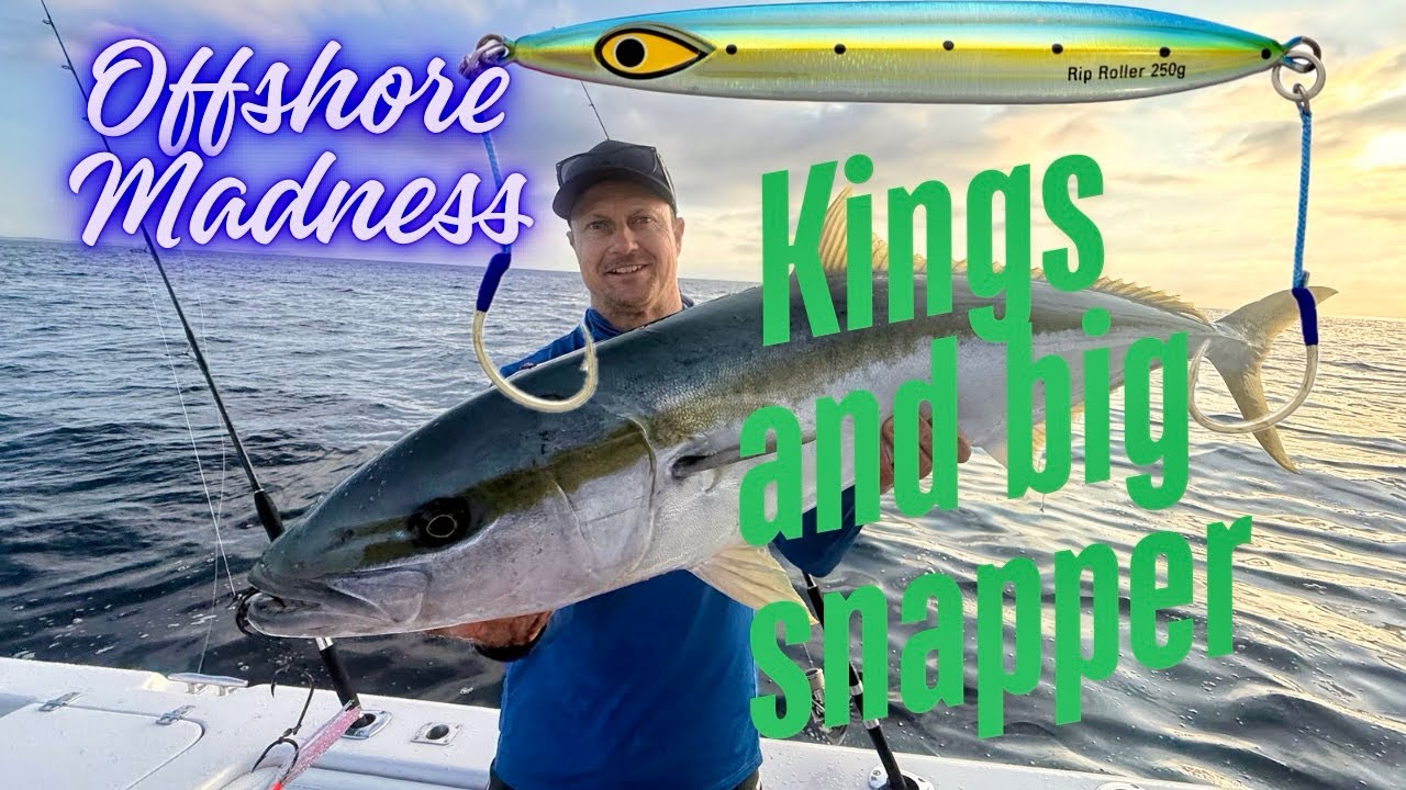 Moreton Island Delivers GIANTS! Snapper & Kingfish Caught”