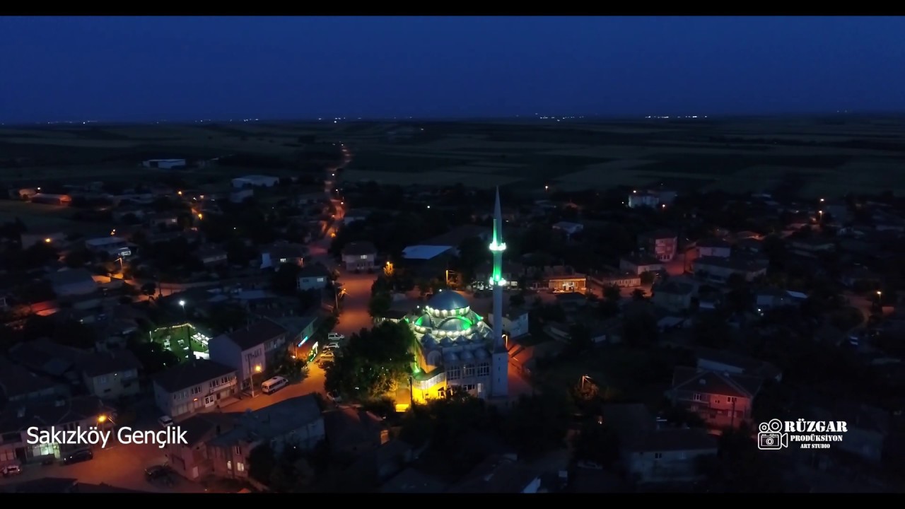 SAKIZKÖY HAVADAN DRONE GÖRÜNTÜLERİ 4K