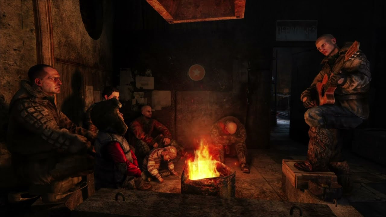 Metro 2033, Last light, Exodus - Вся музыка на гитаре.
