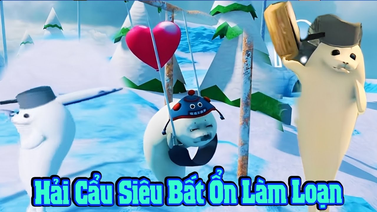 🕹️ Hải Cẩu Siêu Bất Ổn Làm Loạn 🦭💥 #tiktok​​ #douyin​​ #minecraft #LongKaEntertainment