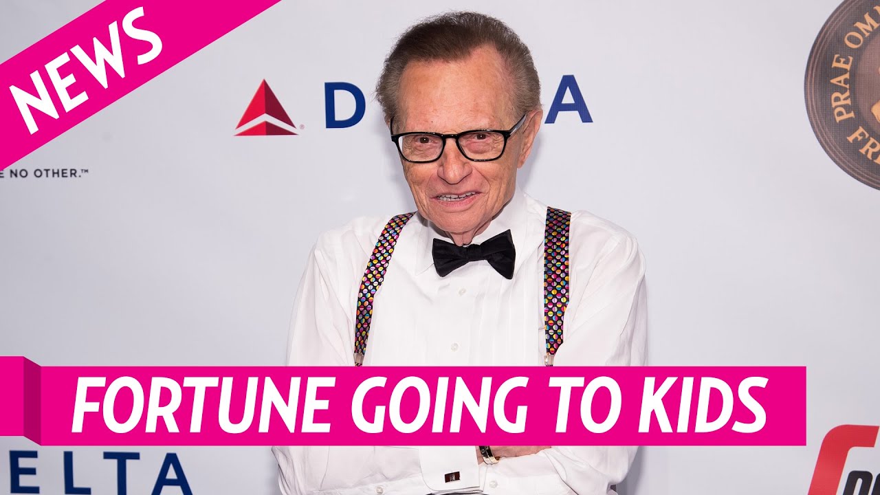 Larry King&rsquo;s Will Leaves Fortune to His Kids After Death