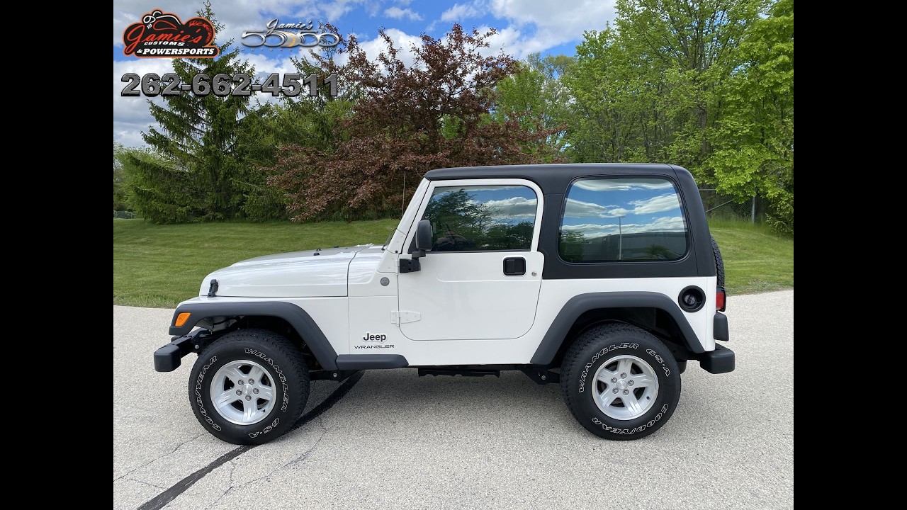2004 Jeep Wrangler X 4 x 4 TJ