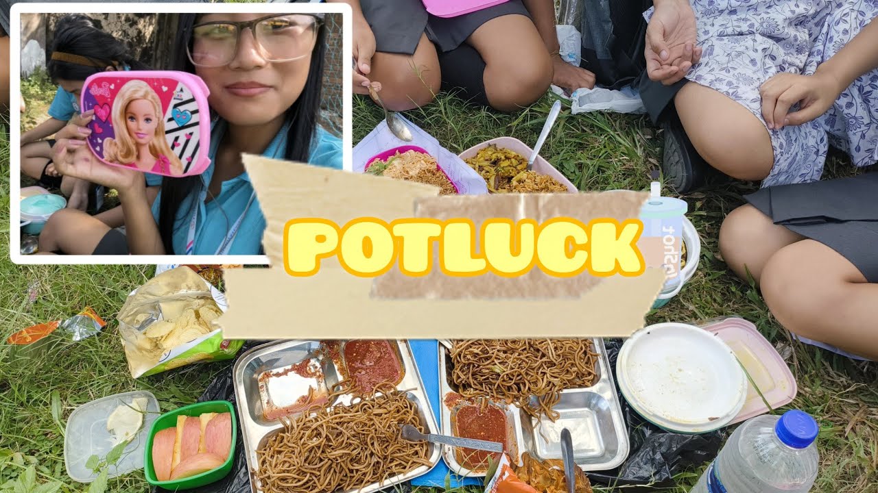 A Normal Day in college📚|| POTLUCK😋🫶|| Friends🌷|| Mini-vlog🌸