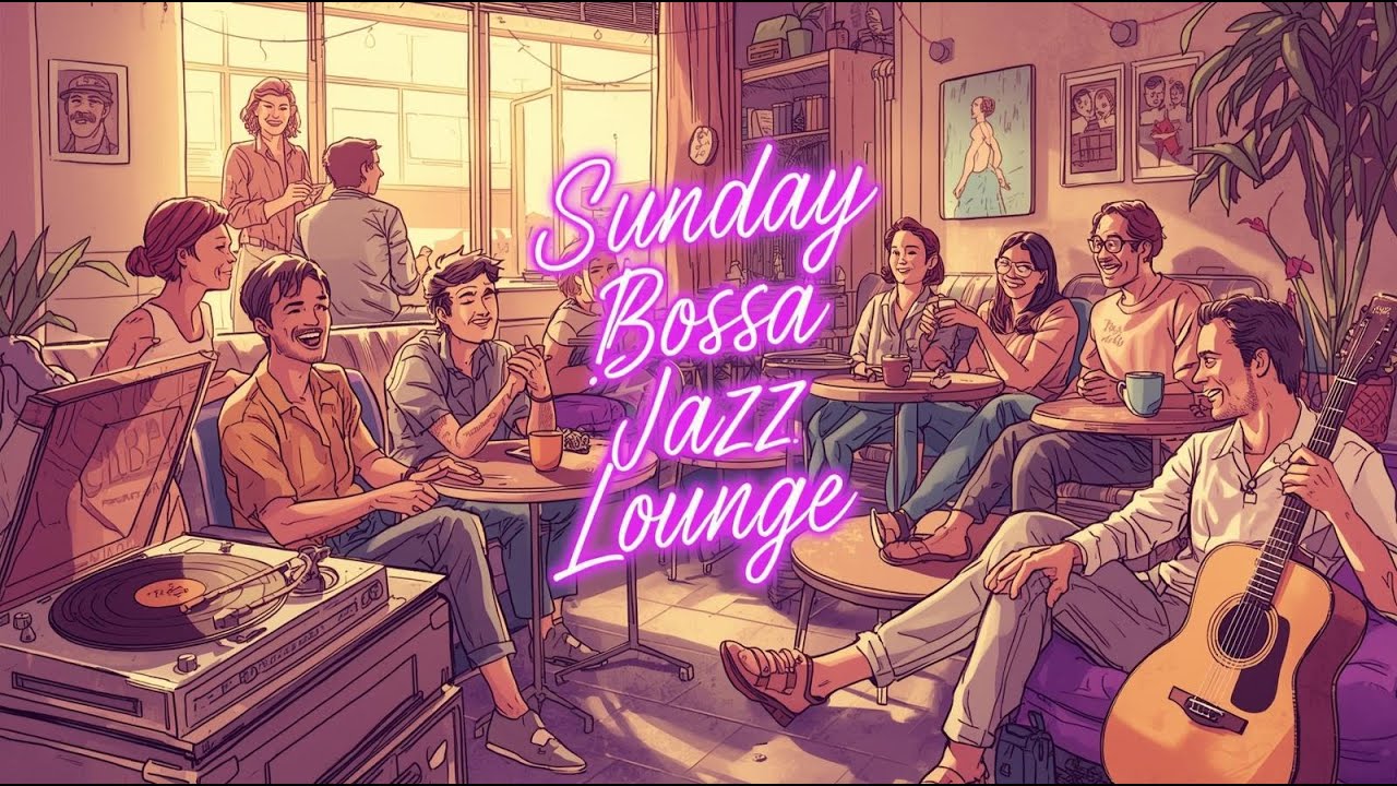 🌴 Sunday Bossa Jazz Lounge ☀️ | Chill LoFi Vinyl Grooves to Unwind by Purple