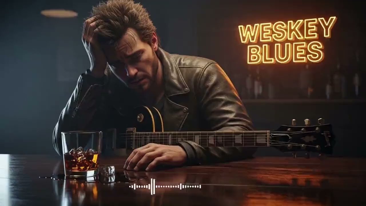 One Glass Too Many Blues 🥃 Slow Guitar for Regretful Nights