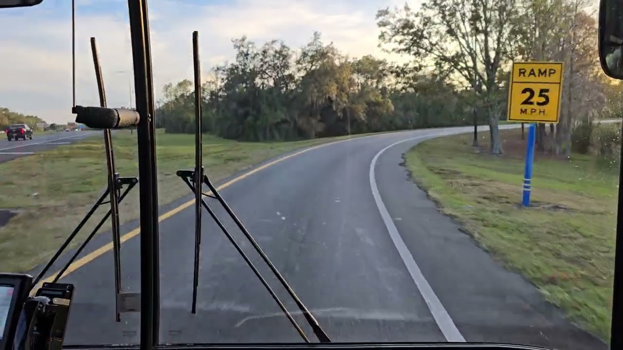 Gillig Low Floor Transit Bus Ride to Disney's Boardwalk Resort