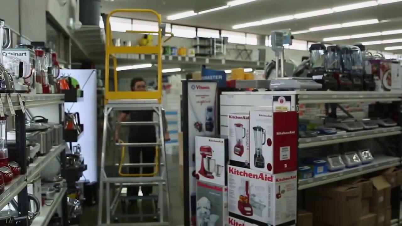 StockMaster Navigator Mobile Warehouse Ladder - StockMaster Australia