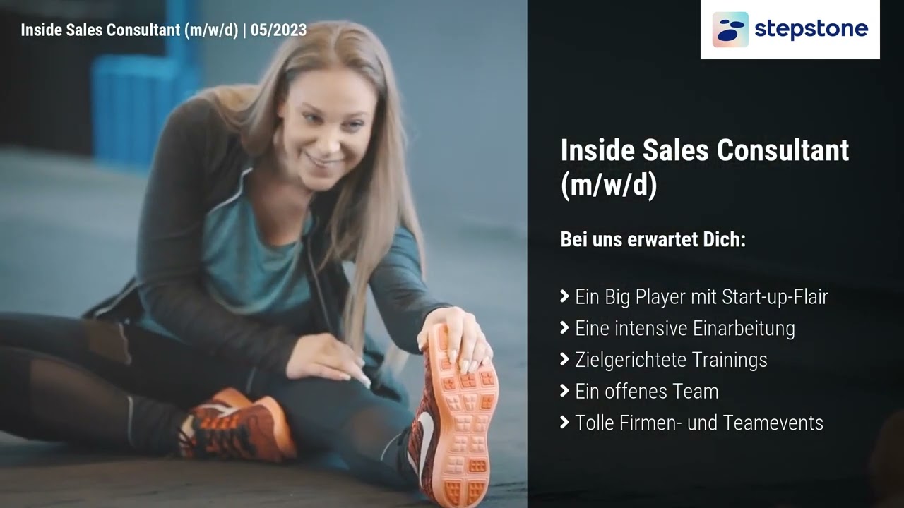 Inside Sales Consultant (m/w/d) bei StepStone