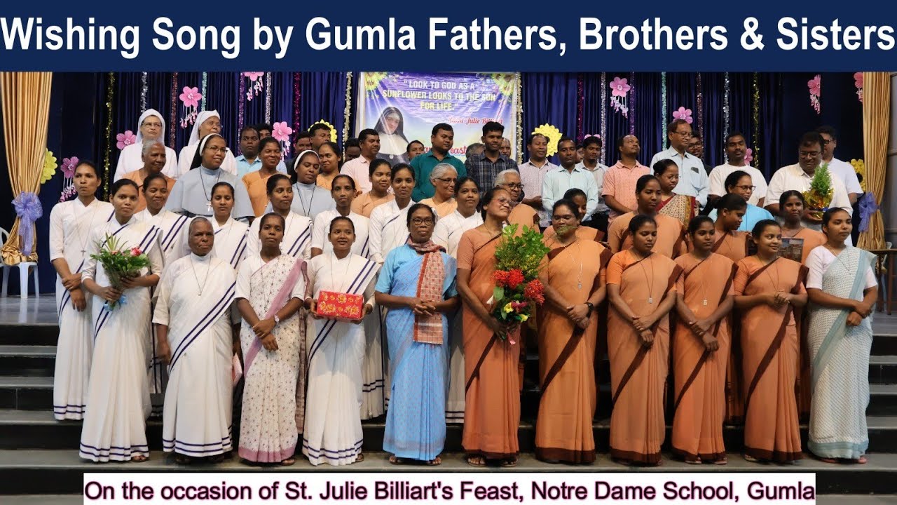 Wishing song by Fathers, Brothers and Sisters// Notre Dame Sisters Gumla//12 July 205 #gumla