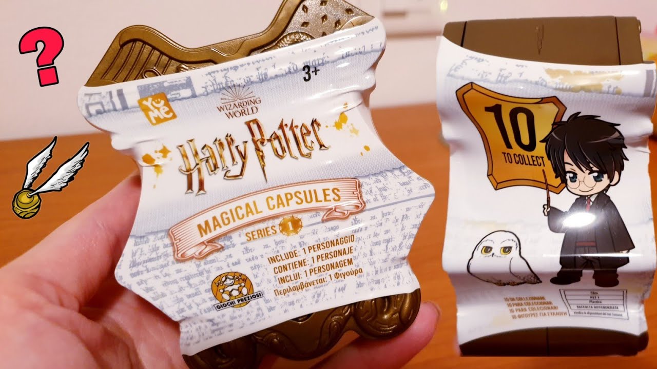 HARRY POTTER Magic capsules a sorpresa!!! Che Fortuna! 🙀