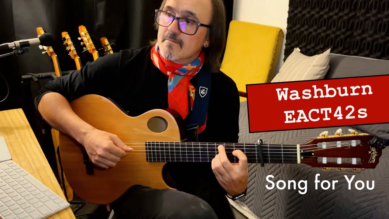 Washburn EACT42s - sound sample.