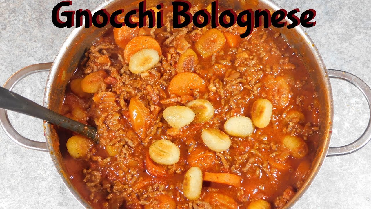 Gnocchi Bolognese