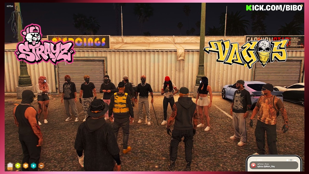 Война между Strayz и Vagos официально завершилась. | Nopixel RP