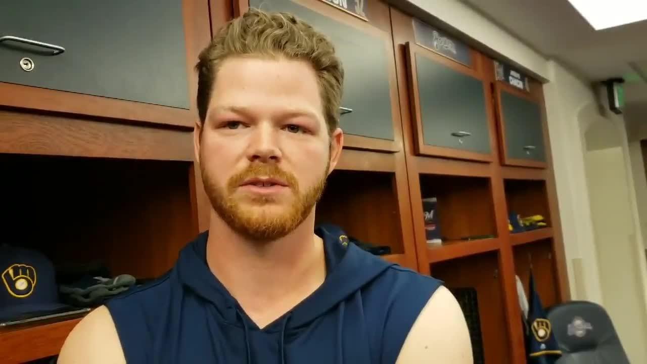 Brandon Woodruff was a hitter before he was a pitcher