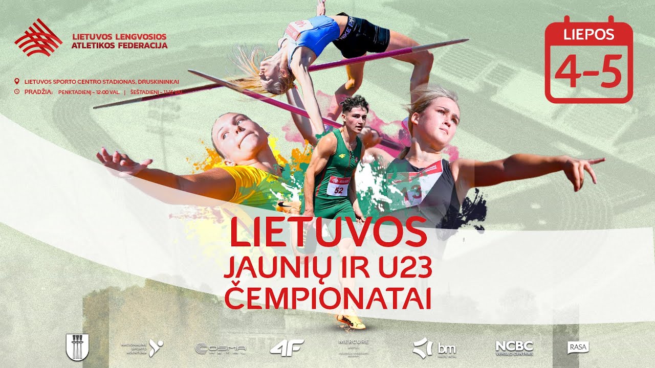 Lietuvos jaunių ir U23 čempionatai | Druskininkai | Antra diena
