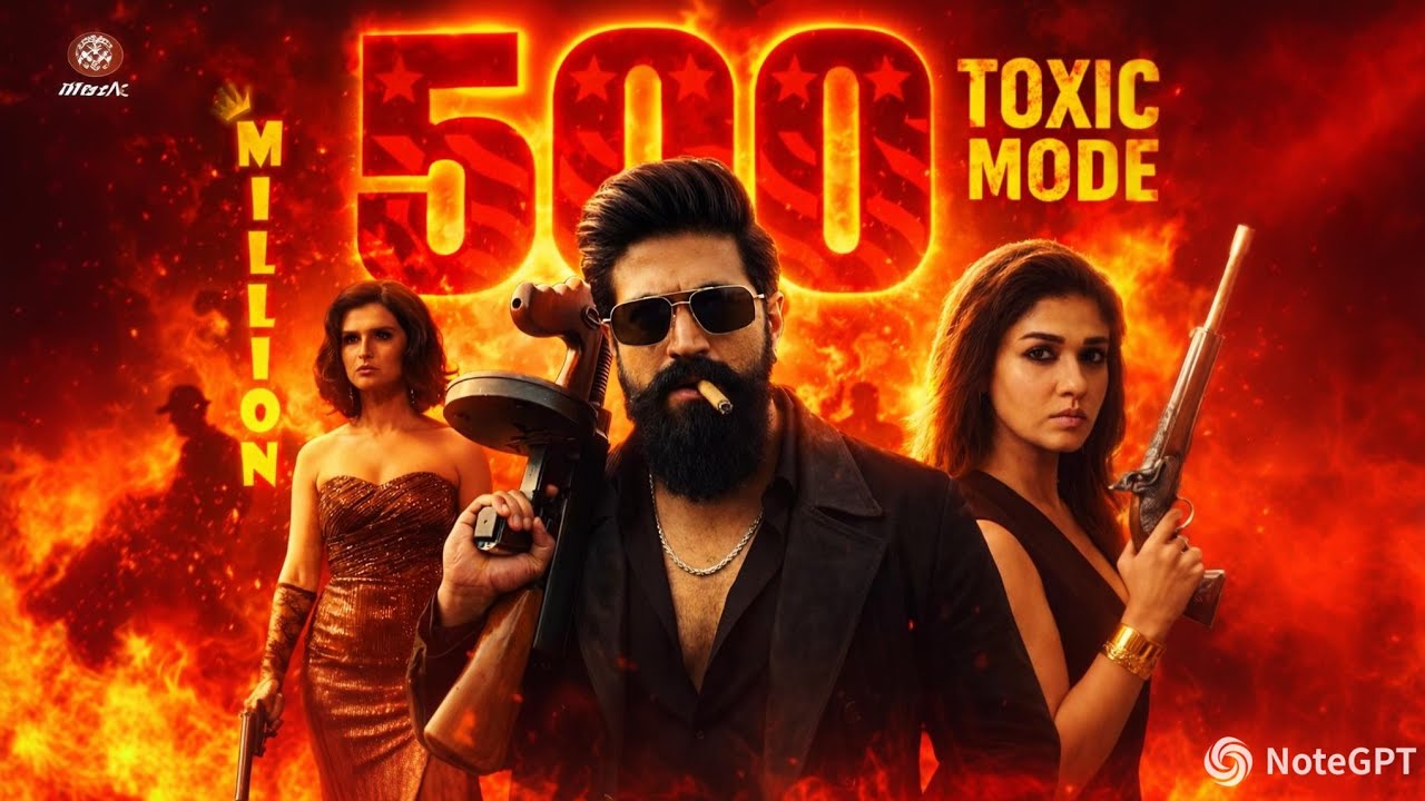 Toxic Mode: Full Song | Rocking Star Yash| Geetu Mohandas| SKMC Music | Monster Mind Creations