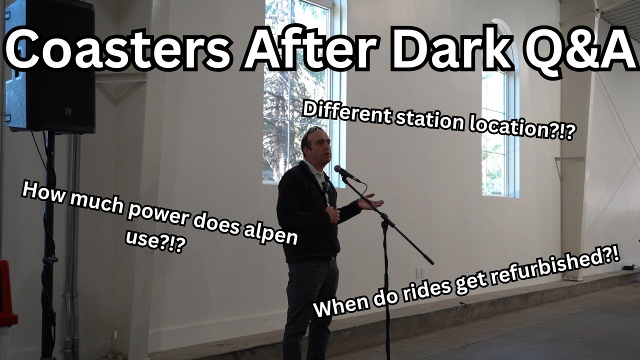 Coasters After Dark Q&A with Park Officials