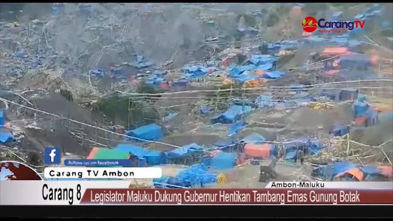 Legislator Maluku Dukung Gubernur Hentikan Tambang Emas Gunung Botak di Pulau Buru