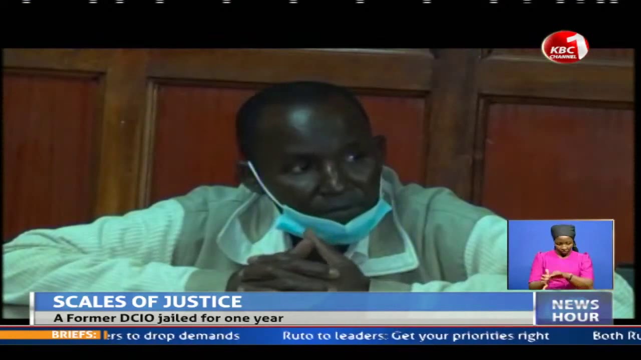 Former top cop jailed for 12 months over bribery