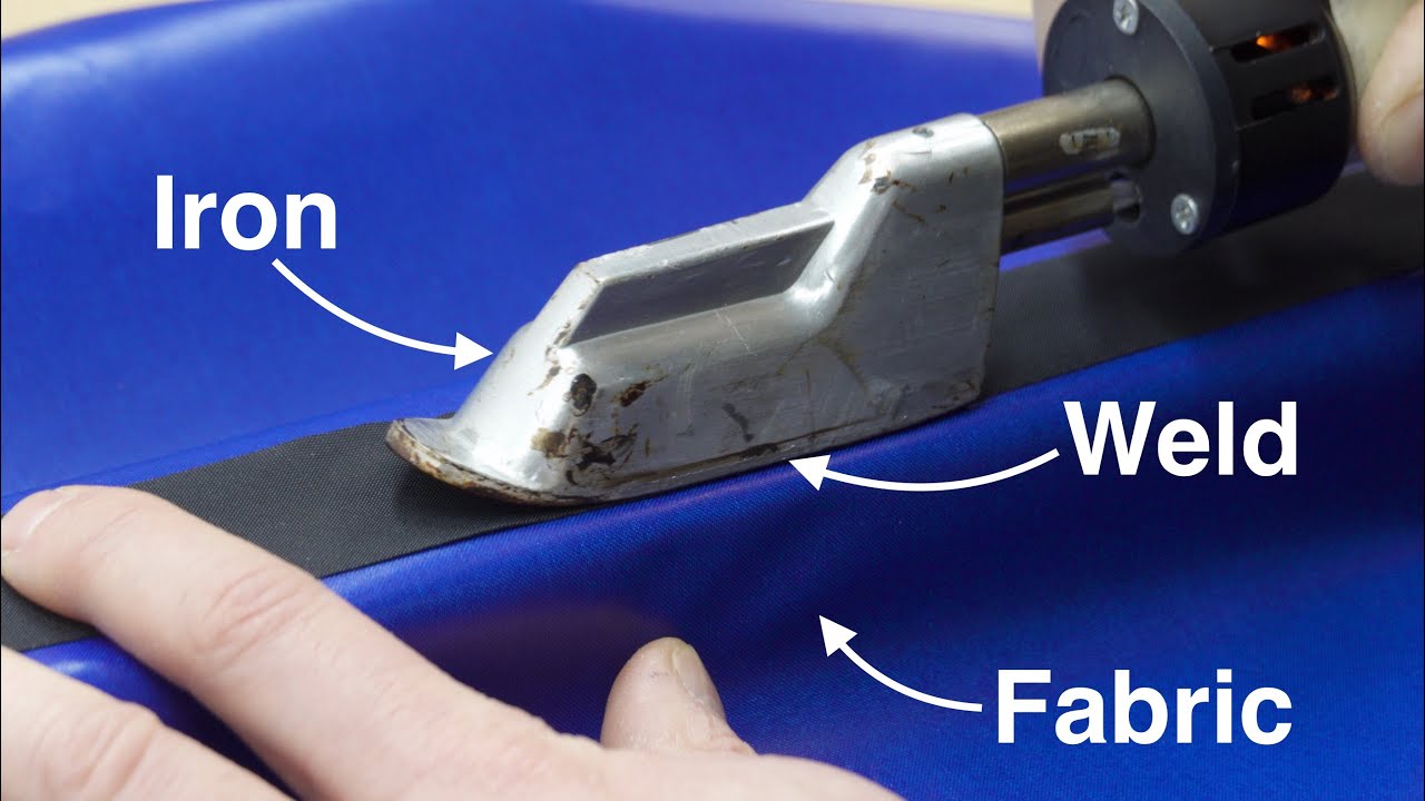 Heat Sealing (Welding) Airtight & Waterproof Fabrics with an Iron