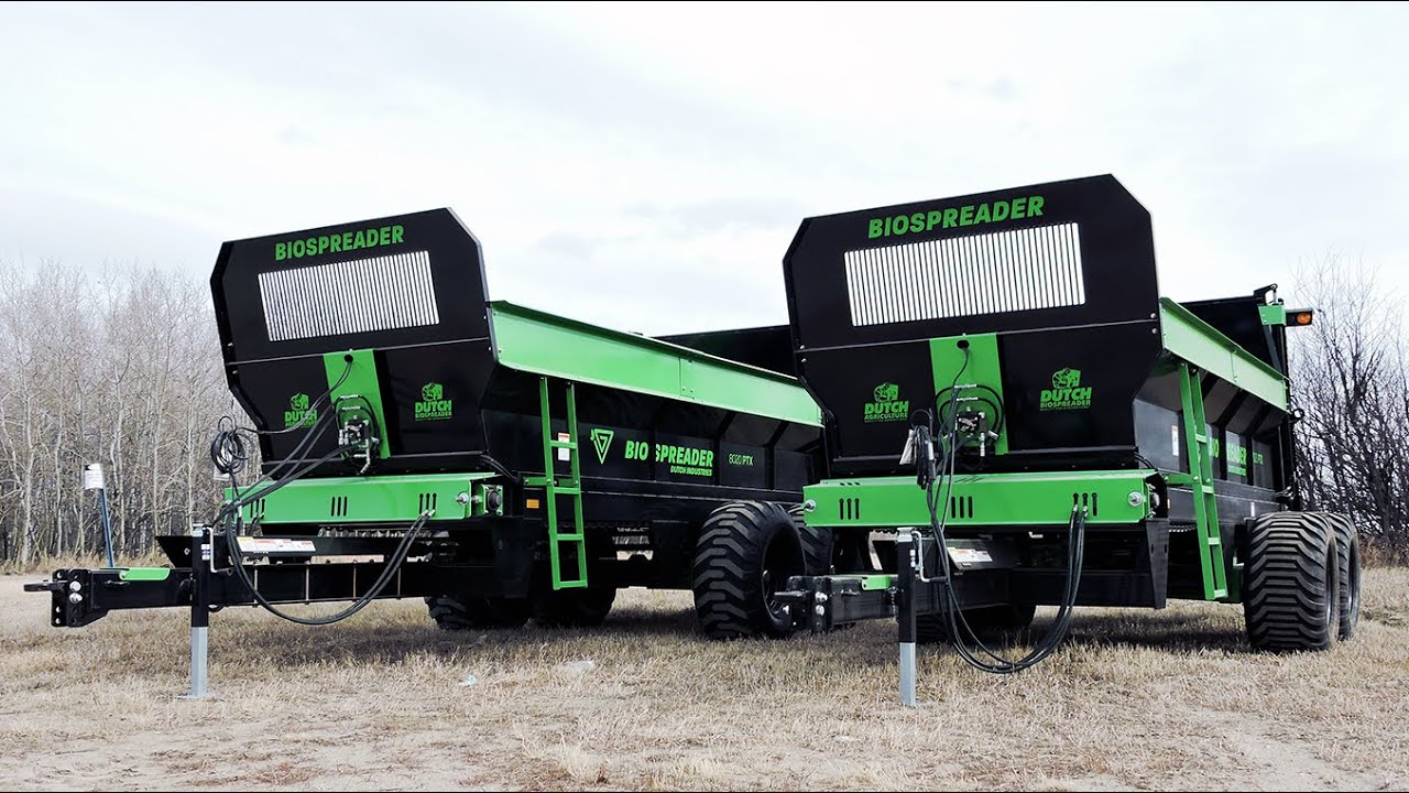 Dutch BioSpreader 8020PTX: The Gold Standard In Manure Spreading