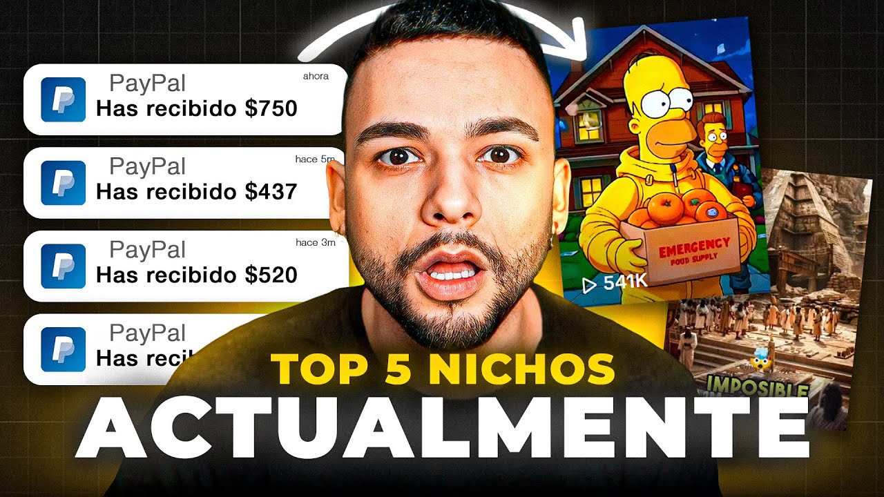 Los 5 MEJORES NICHOS De TikTok AHORA