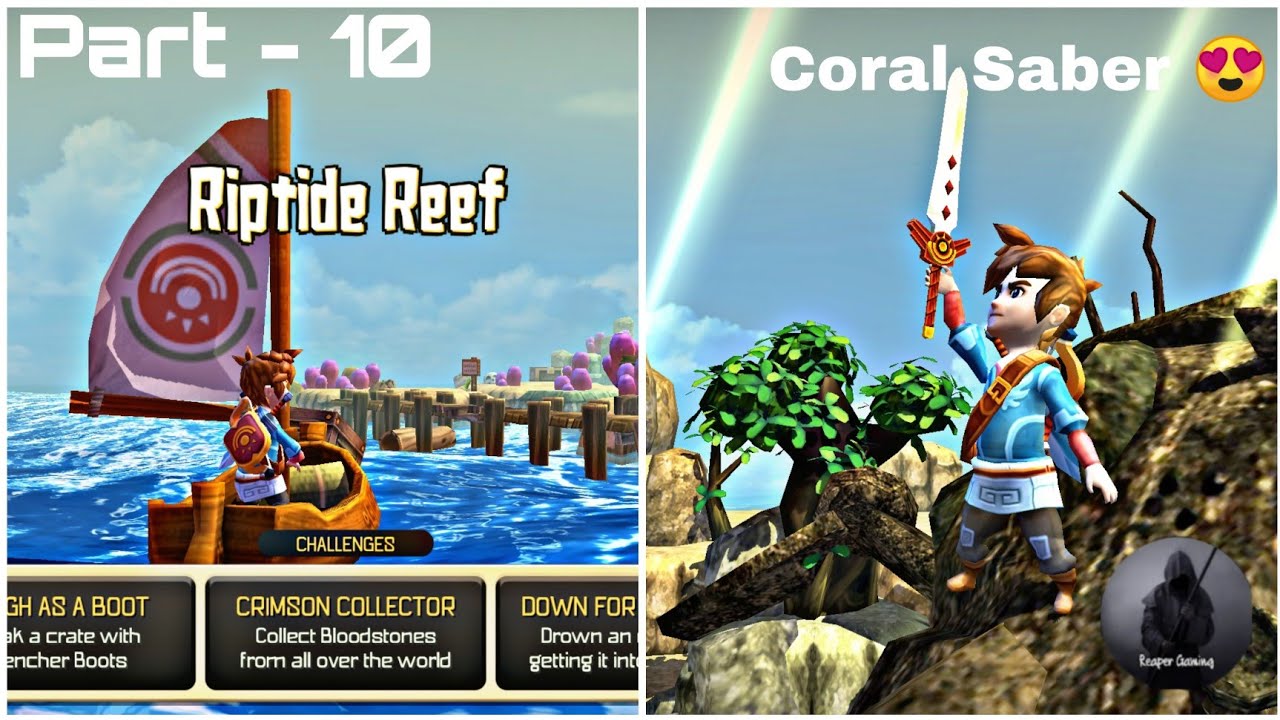 Riptide Reef || Part - 10 || Oceanhorn: Monster of Uncharted Seas || Walkthrough