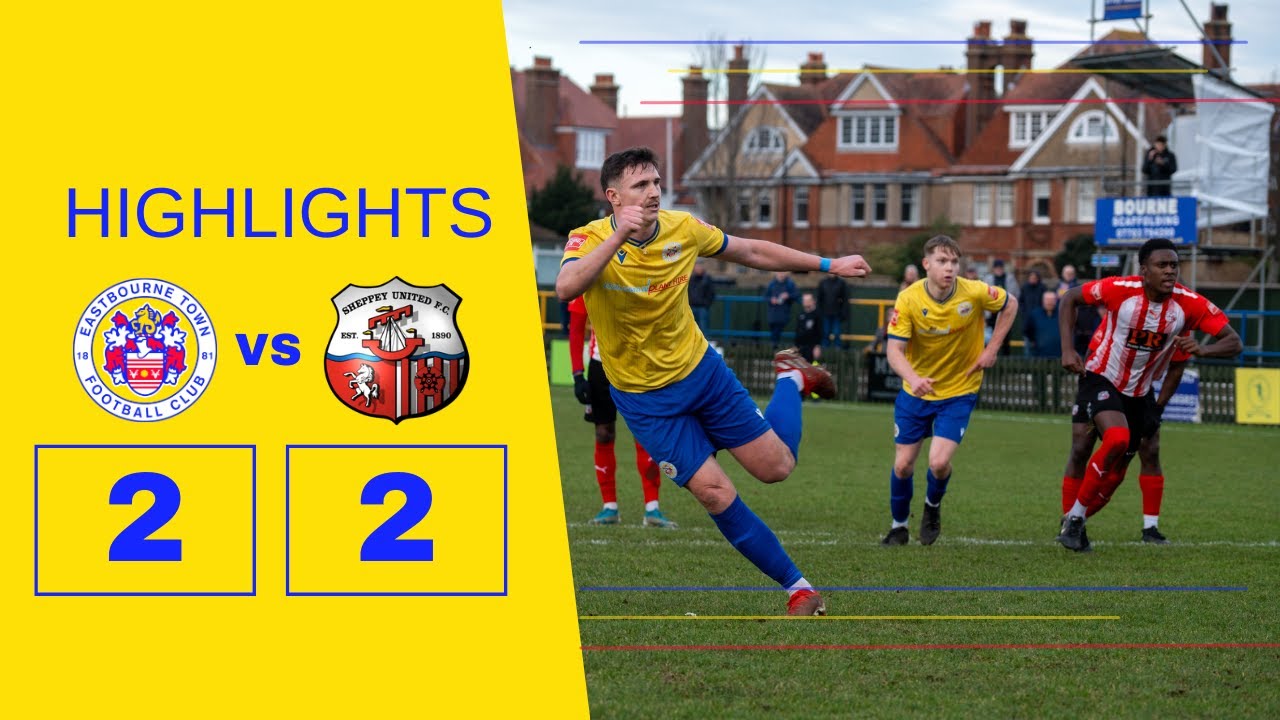 Highlights | Eastbourne Town 2-2 Sheppey United