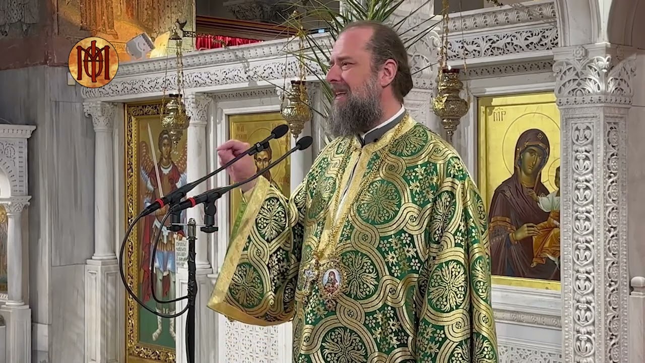Ομιλία Μητρ.Θεσσαλονίκης κ.Φιλοθέου στον ι.ναό Αγίου Δημητρίου Κυριακή των Βαΐων 28/4/2024