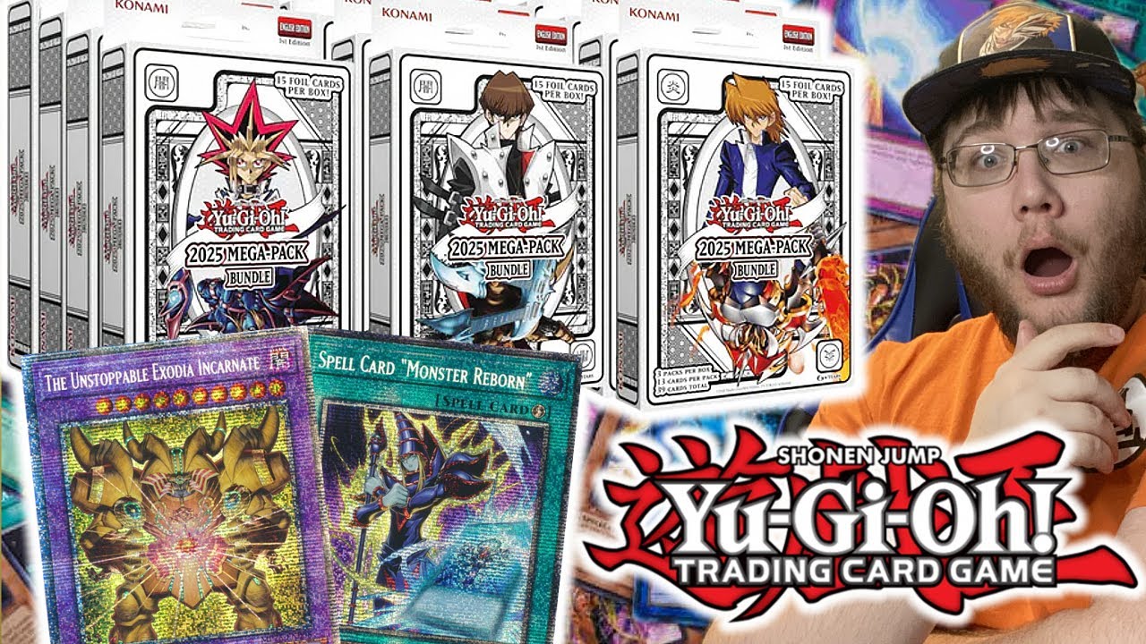 NEW! Yu-Gi-Oh! 2025 Mega-Pack Case Bundle 36 Packs Opening!