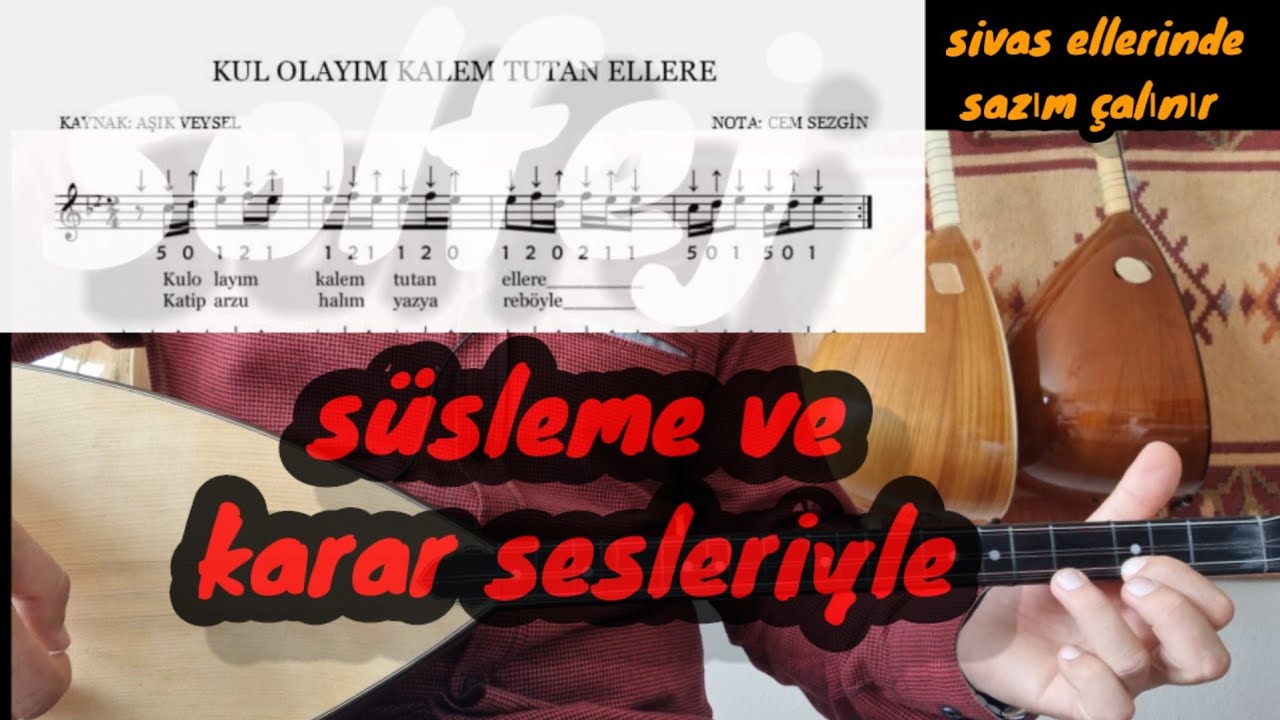 KUL OLAYIM KALEM TUTAN ELLERE 