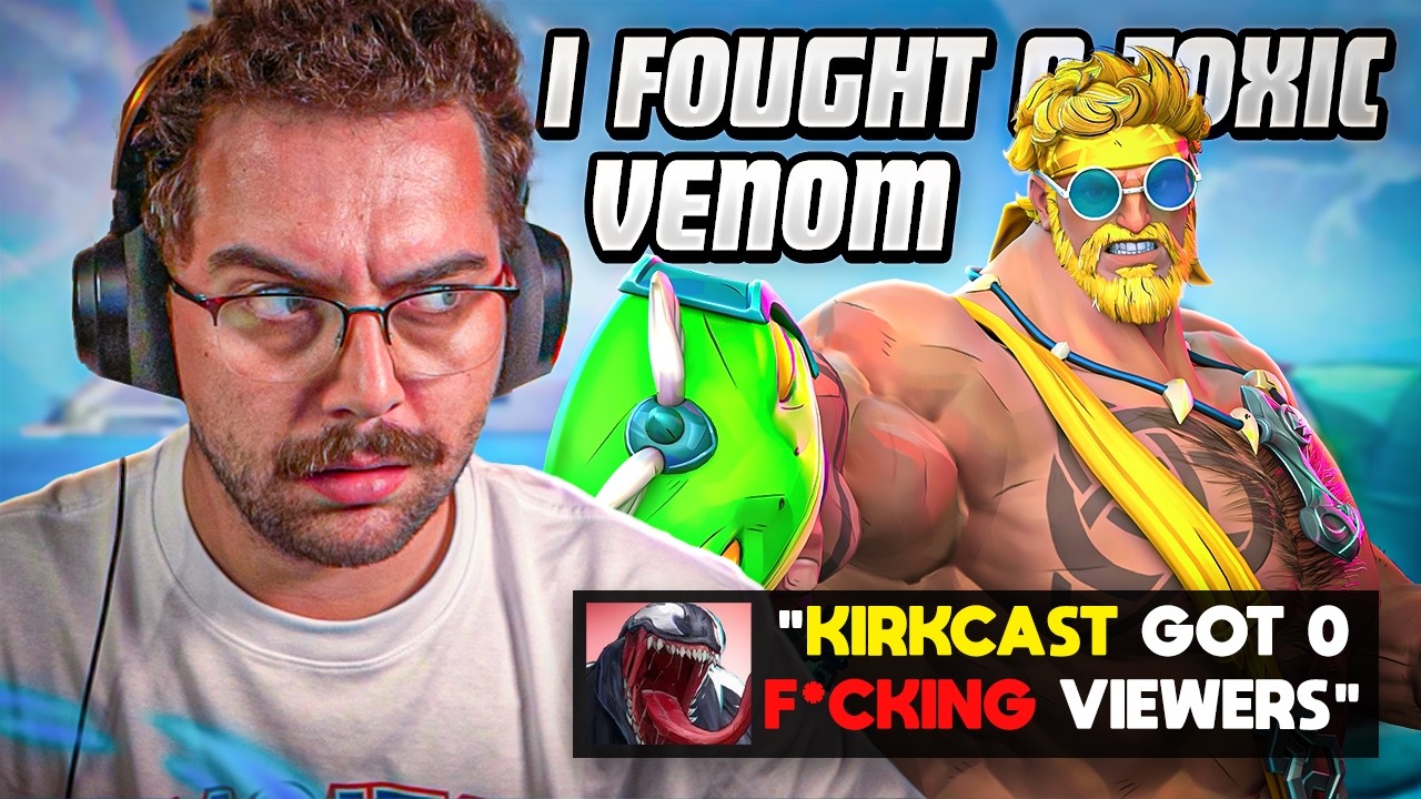 THIS VENOM WAS BEING TOXIC... SO I GAPPED HIM. | Marvel Rivals
