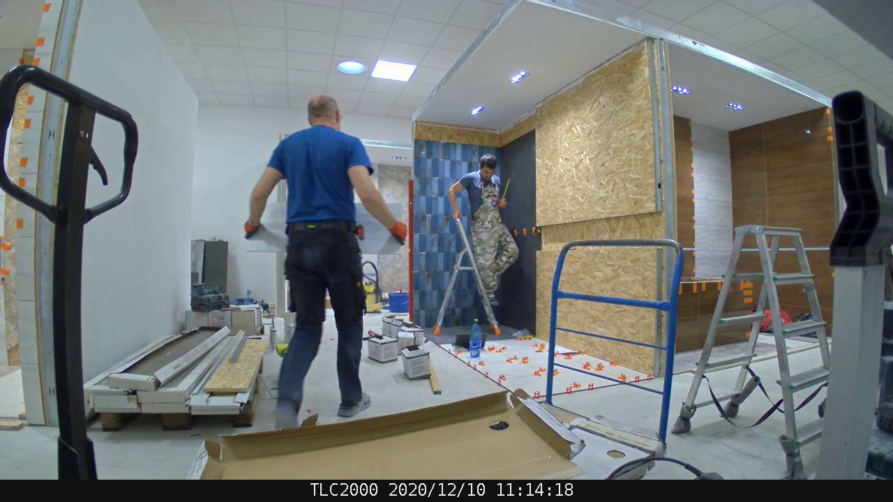 Brinno TLC2020 układanie mozaiki