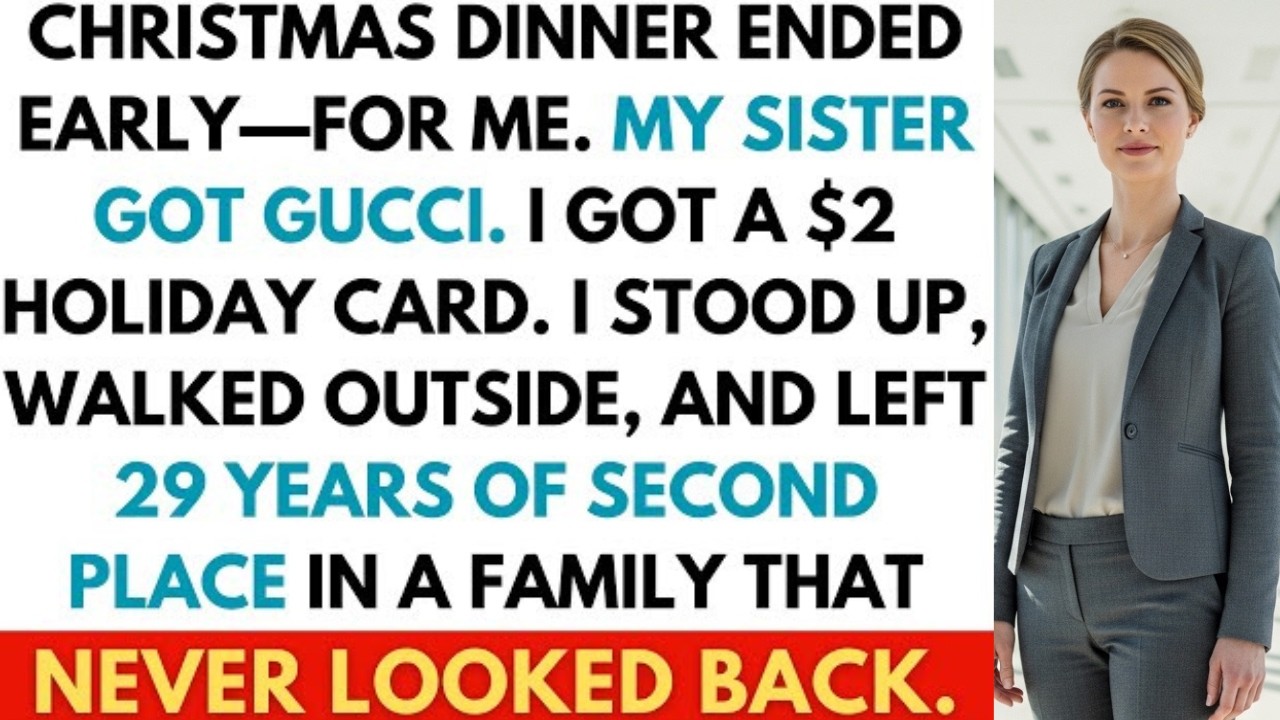 At Christmas, My Sister Got a $4,300 Gucci Bag—I Got a $2 Card. So I Spoke Up
