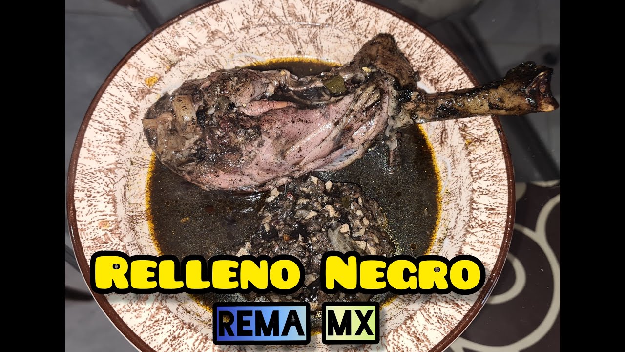 ¡¡RELLENO NEGRO PREPARADO POR MI MAMÁ!!