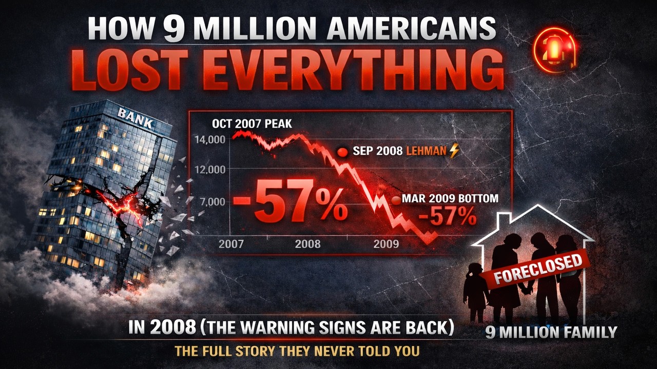 How 9 Million Americans Lost Everything In 2008 (The Warning Signs Are Back)
